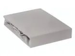 Prześcieradło Jersey z gumką ciemny popiel - 120x200 -  034 c